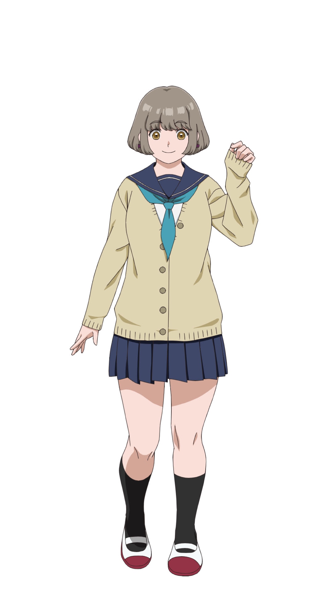 山本（CV：古賀葵）
高校3年生。ユカや森先輩と同じく美術部員。後輩とも親しく接し、白井たちと同人誌を作っている。
