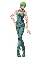 フー・ファイターズ（CV：伊瀬茉莉也）。刑務所内で徐倫が出会った謎の女囚。