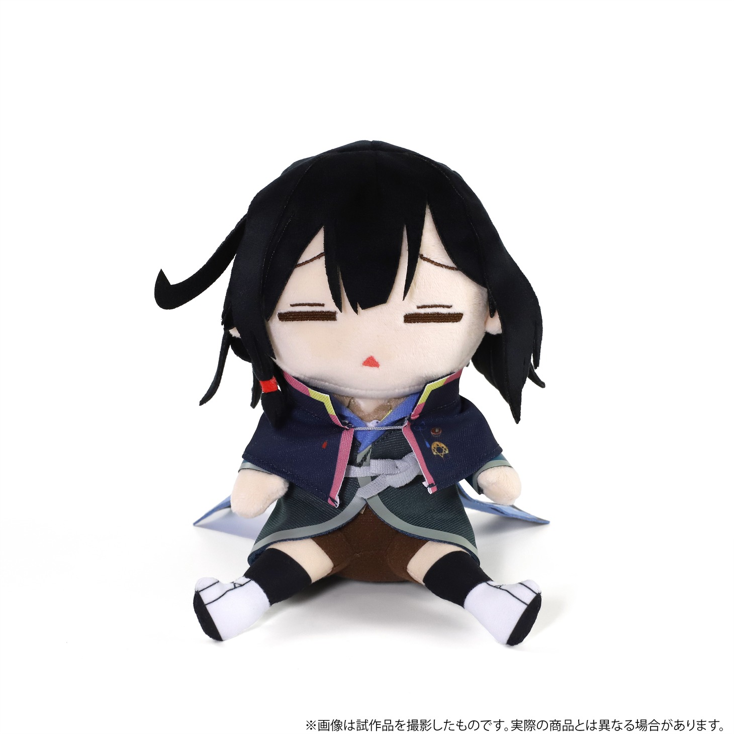 「魔女の旅々 だるぐるみ（ぬいぐるみ） サヤ」の帽子を脱いだ姿。