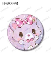 「トレーディンググリッター缶バッジ」のボックス購入特典。