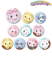 「トレーディンググリッター缶バッジ」