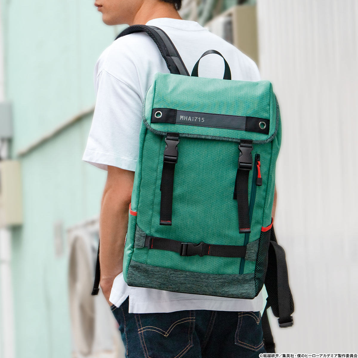 「僕のヒーローアカデミア ULTRA タフリュック」緑谷出久モデル