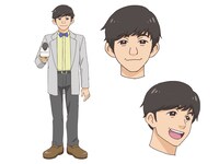 向井慧のキャラクタービジュアル。