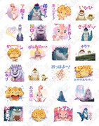 映画「さよなら、ティラノ」LINEスタンプ