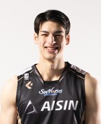 シェーファーアヴィ幸樹選手 ※2020-21シーズンのユニフォーム着用。