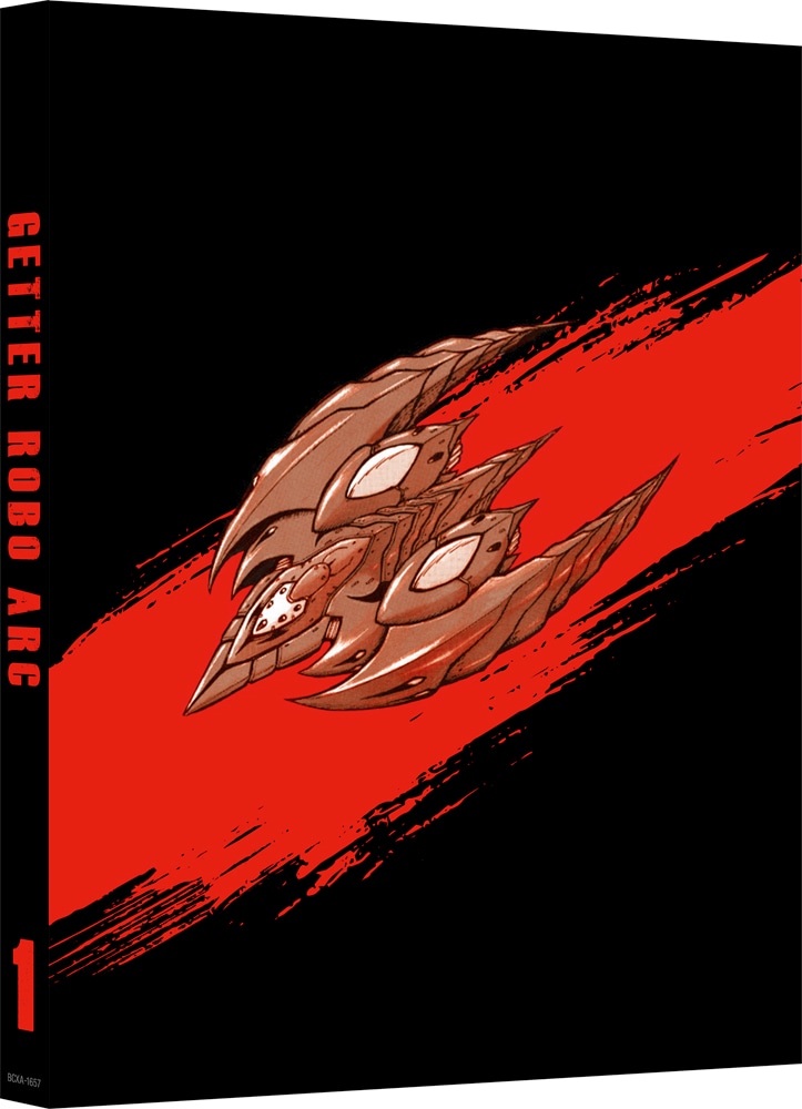 Blu-ray第1巻の永井豪描き下ろしデジジャケット。