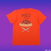 「大ダーク みぼすぱんTシャツ」のみぼすオレンジ。