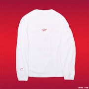 「ドロヘドロ 空腹虫ロングスリーブTシャツ」のホワイト。
