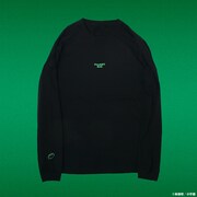 「ドロヘドロ 空腹虫ロングスリーブTシャツ」のブラック。