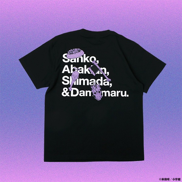「大ダーク 4匹の害悪Tシャツ」のクライブラック。