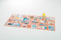 「『とっておきドラえもん おいしいうれしいグルメ編』特別版」に同梱される「まんぷくグルメすごろく」。(c)藤子プロ・小学館