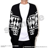 「東京リベンジャーズ カーディガン（ドラケンイメージ）」メンズサイズの着用イメージ。