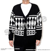 「東京リベンジャーズ カーディガン（ドラケンイメージ）」メンズサイズの着用イメージ。