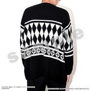 「東京リベンジャーズ カーディガン（ドラケンイメージ）」メンズサイズの着用イメージ。