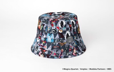「魔法少女まどか☆マギカ × CA4LA 総柄バケットハット 10th ver.」