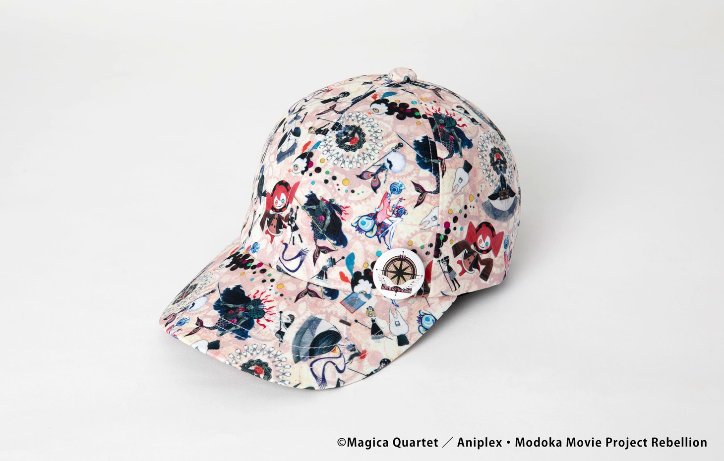 「魔法少女まどか☆マギカ × CA4LA 総柄キャップ 10th ver.」