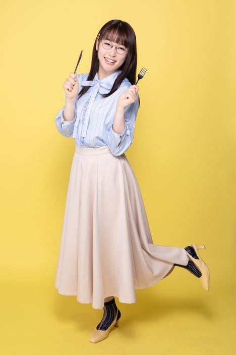 池田咲子役を演じる桜井日奈子。