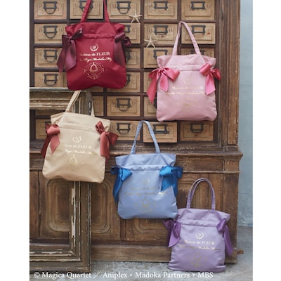 「ダブルリボントートバッグ」