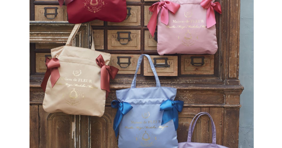 まどか☆マギカ×Maison de FLEUR、ソウルジェムなどデザインしたトート