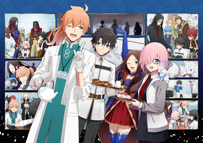 アニメ「Fate/Grand Order -終局特異点 冠位時間神殿ソロモン-」の「大ヒット御礼ビジュアル」。