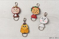 「OJAGA DESIGN コジコジ レザーキーホルダー」
