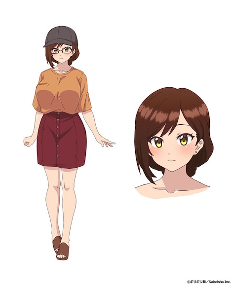 歌のお姉さん・高崎三奈美（CV：北見六花）のオフ姿ver.