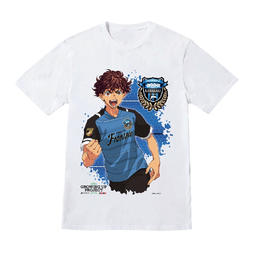 「アオアシ」と2021明治安田生命JリーグのコラボによるTシャツ。