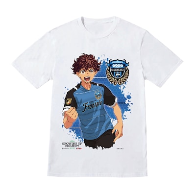 「アオアシ」と2021明治安田生命JリーグのコラボによるTシャツ。