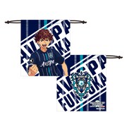 「アオアシ」と2021明治安田生命Jリーグのコラボによる巾着。