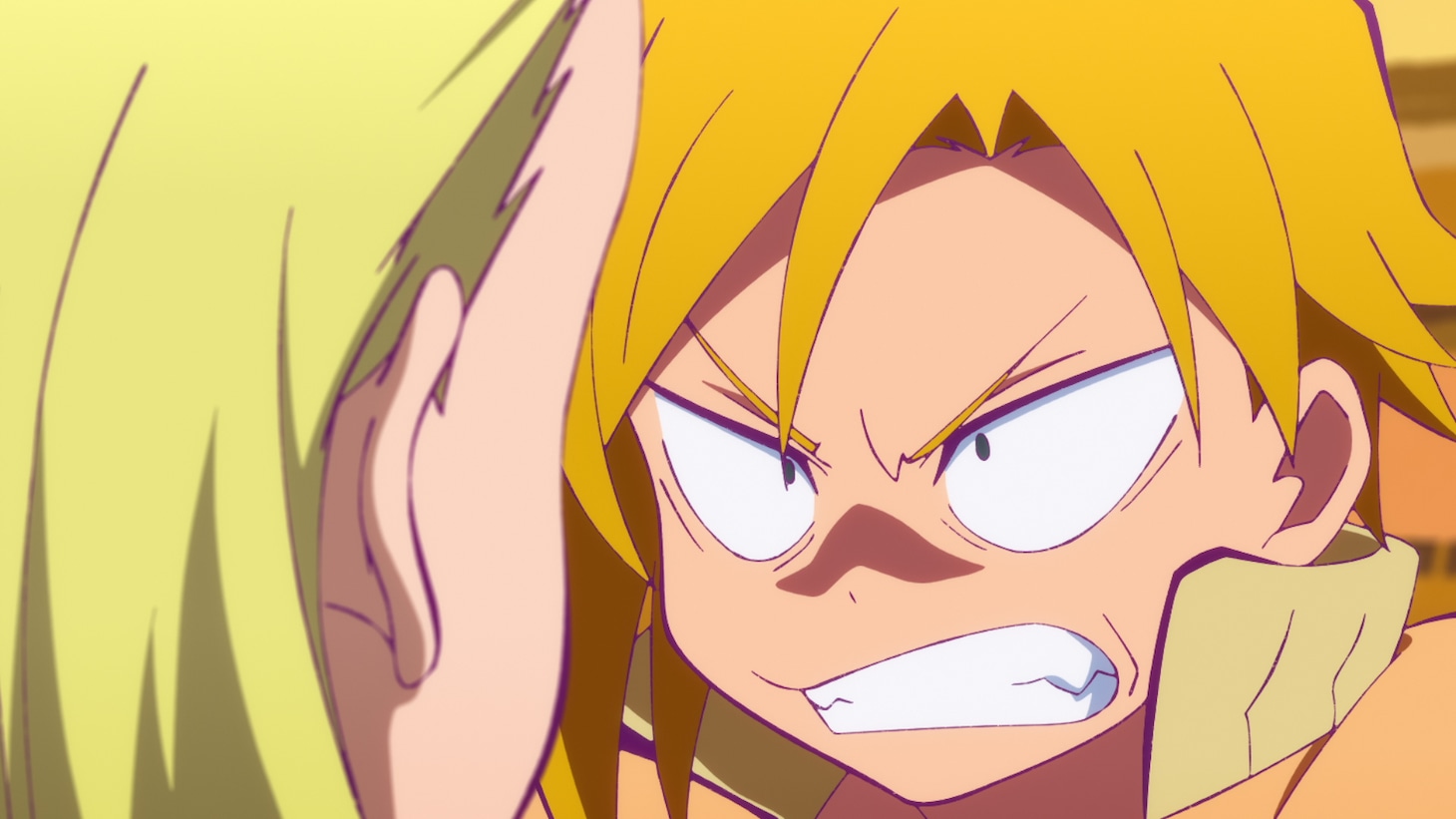 TVアニメ「平穏世代の韋駄天達」第6話より。(c)天原・クール教信者・白泉社／「平穏世代の韋駄天達」製作委員会