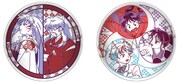「『犬夜叉』×『半妖の夜叉姫』-アニメの軌跡展-」の限定グッズ付き入場券に用意された豆皿2枚セット。(c)高橋留美子/小学館・読売テレビ・サンライズ 2009 (c)高橋留美子/小学館・読売テレビ・サンライズ 2020