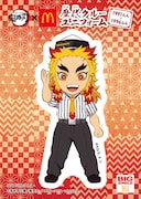 「杏寿郎セット」のの「歴代クルーユニフォームシール」。杏寿郎は1991年から1996年までの5代目ユニフォームを着用。