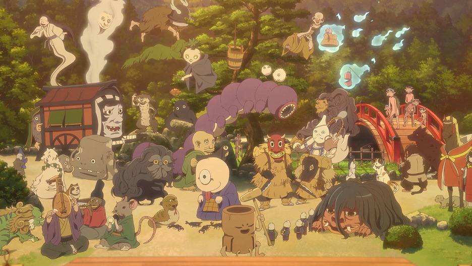 アニメ映画「岬のマヨイガ」の新たな場面カット。