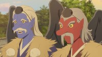 アニメ映画「岬のマヨイガ」より。