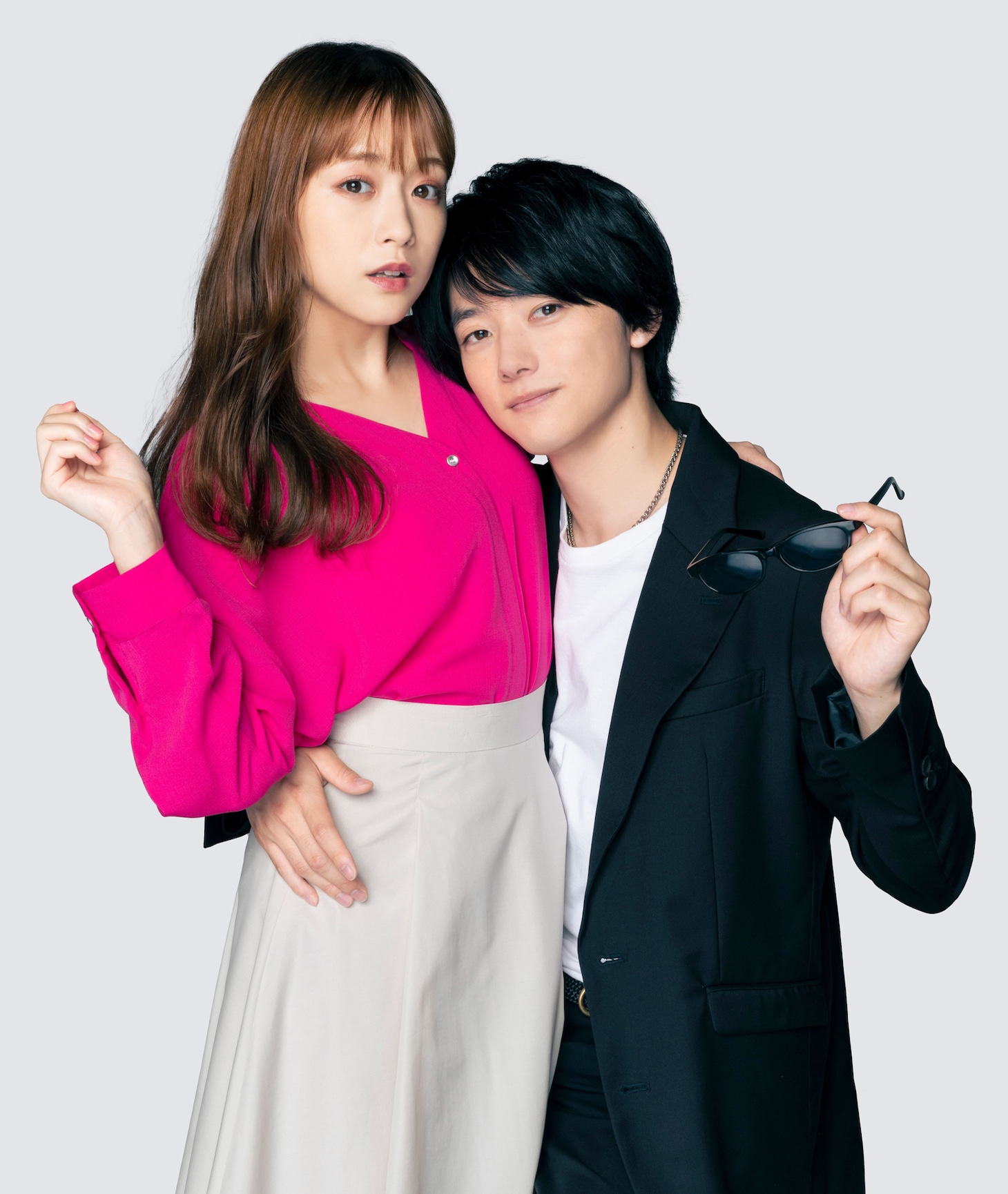 左から大原櫻子、櫻井海音。(c)円城寺マキ・小学館／「つまり好きって言いたいんだけど、」製作委員会
