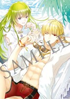 漣ミサによる描き下ろしイラストカード。