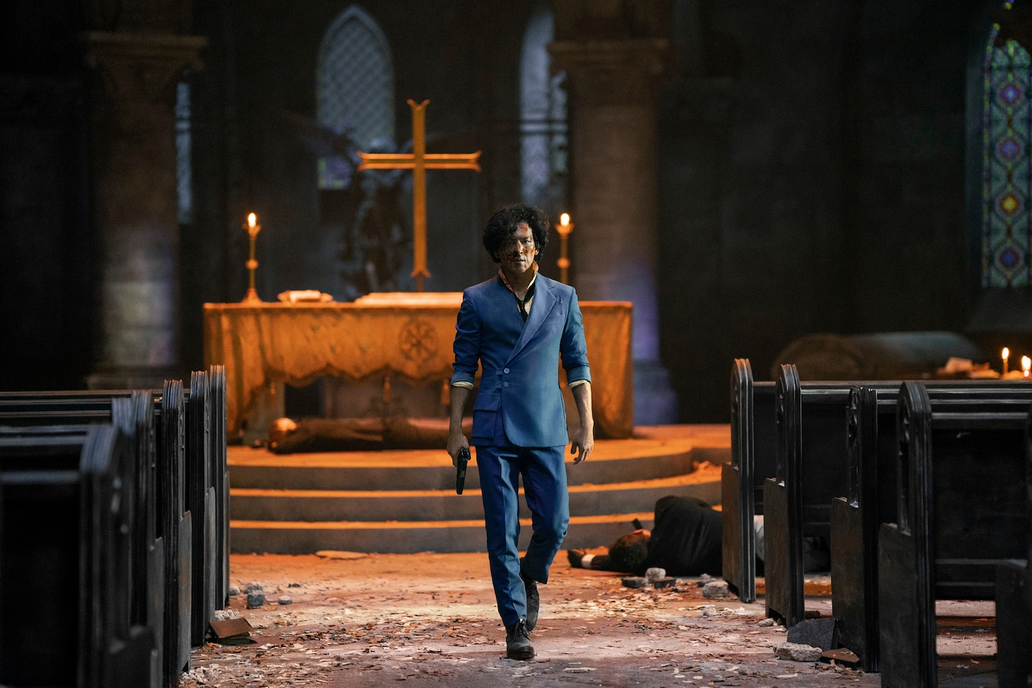 Netflix実写シリーズ「カウボーイビバップ」より。(c)GEOFFREY SHORT/NETFLIX
