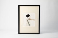 シリーズ最新刊「妖奇庵夜話 ラスト・シーン」のカバーイラスト複製原画。