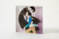 シリーズ5巻「妖奇庵夜話 グッドナイトベイビー」のカバーイラストを用いたアクリルブロック。