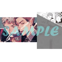 ダヨオによる特典イラストカードのサンプル。