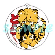 紀伊カンナによる特典アクリルキーホルダーのサンプル。