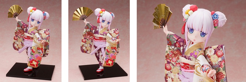 「吉徳×F:NEX 小林さんちのメイドラゴン カンナ -日本人形- 1/4スケールフィギュア」