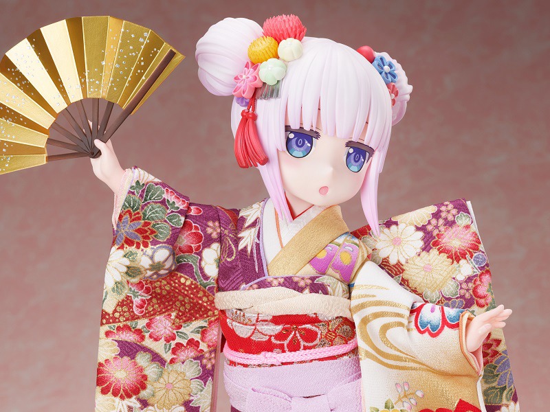 「吉徳×F:NEX 小林さんちのメイドラゴン カンナ -日本人形- 1/4スケールフィギュア」