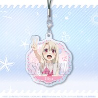 C賞の「アクリルストラップ」。