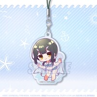 C賞の「アクリルストラップ」。