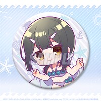 D賞の「75mm缶バッジ」。