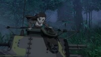 アニメ「ガールズ＆パンツァー 最終章」第3話の場面カット。