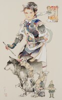 「入江明日香《廣目天》2016、丸沼芸術の森」