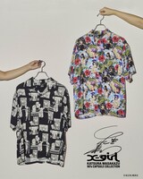 「X-girl × KATSURA MASAKAZU ALOHA SHIRT」
