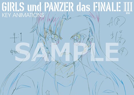 A-on STOREのBlu-ray特装限定版より、原画集。